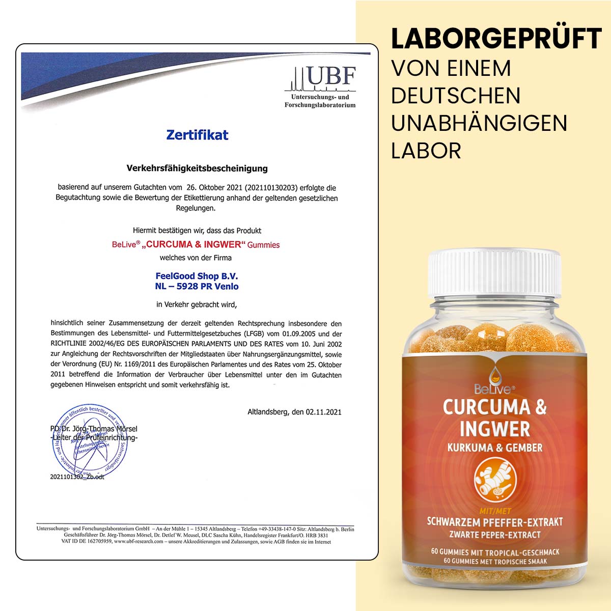 CURCUMA & INGWER GUMMIES
