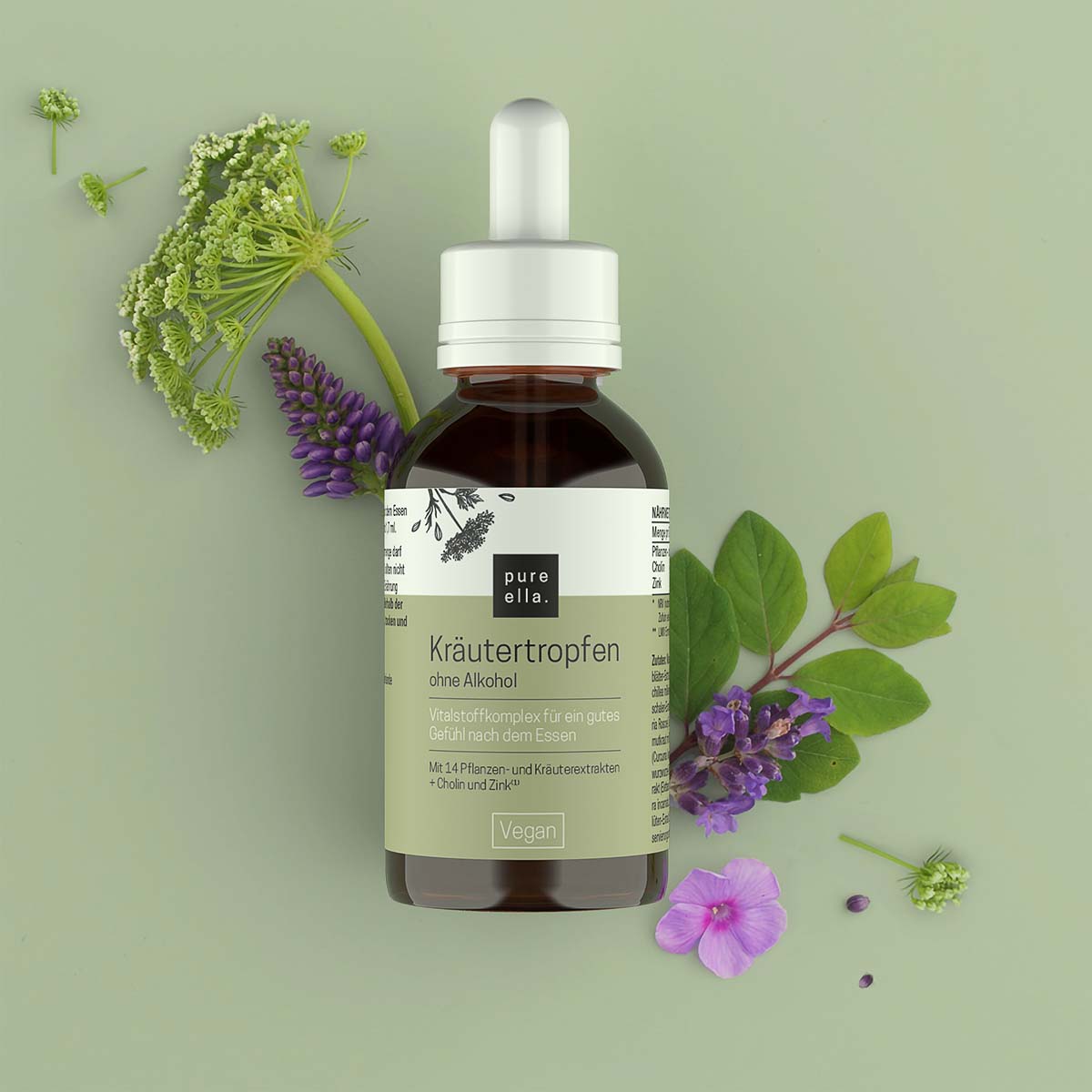 KRÄUTERTROPFEN – ohne Alkohol Produkt