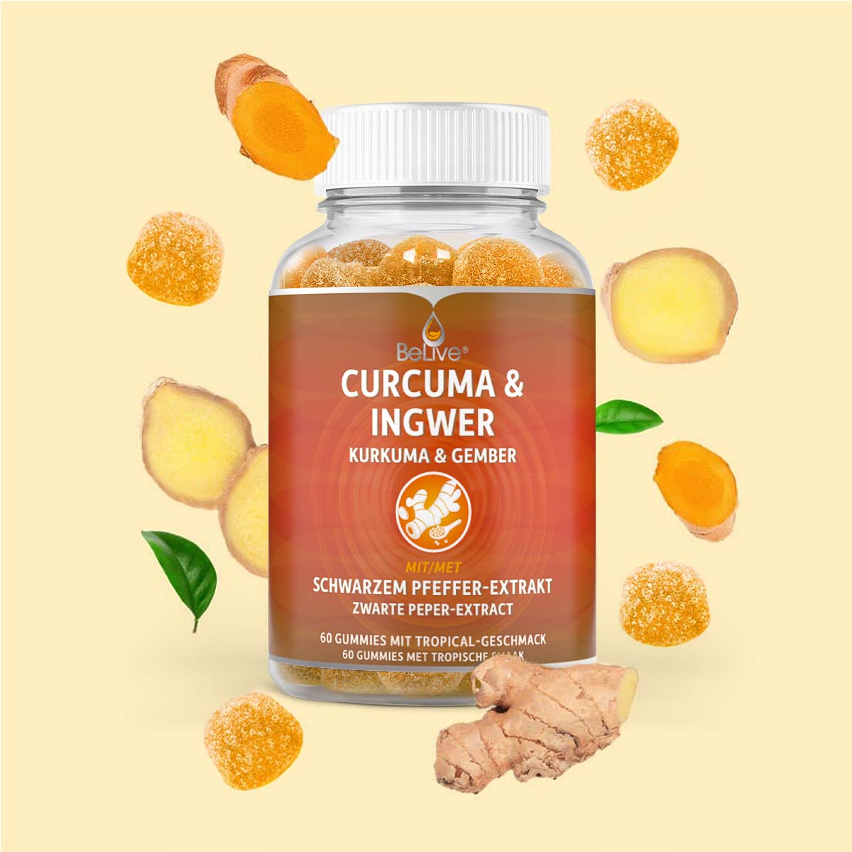 CURCUMA & INGWER GUMMIES